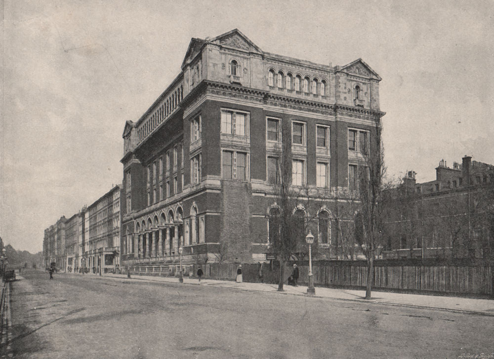 The Royal College of science, South Kensington. London. Education 1896 print